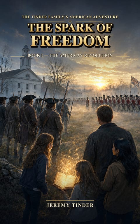 The Spark of Freedom — The American Revolution (Book 1 cover)